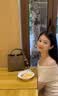 viney【何泓姗同款】牛皮水桶包包女包斜挎包生日礼物高级感送女友老婆 【卡其色】高档轻奢手提腋下包 时尚ck风休闲小众品牌洋气单肩包 实拍图
