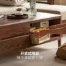 源氏木语实木茶几北欧咖啡桌现代简约茶台小户型客厅橡木方形茶桌 【3】1.2米茶几 （1200*560*450mm） 实拍图
