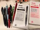 派通（Pentel ）【开学必购】BLN105按动黑色中性笔高颜值0.5mm签字笔商务学生速干水笔水性笔文具 黑杆黑芯12支 实拍图