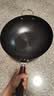京严传家老炒锅铁锅无涂层炒菜不粘锅家用精铁锅具燃气电磁炉用已开锅 【灶具通用】适合5-8人  赠盖铲  直径 34cm 百年工艺｜传统铁锅｜健康不沾 实拍图