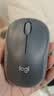 罗技（Logitech）M185鼠标 无线鼠标 办公鼠标 对称鼠标 黑色灰边 带无线2.4G接收器 实拍图