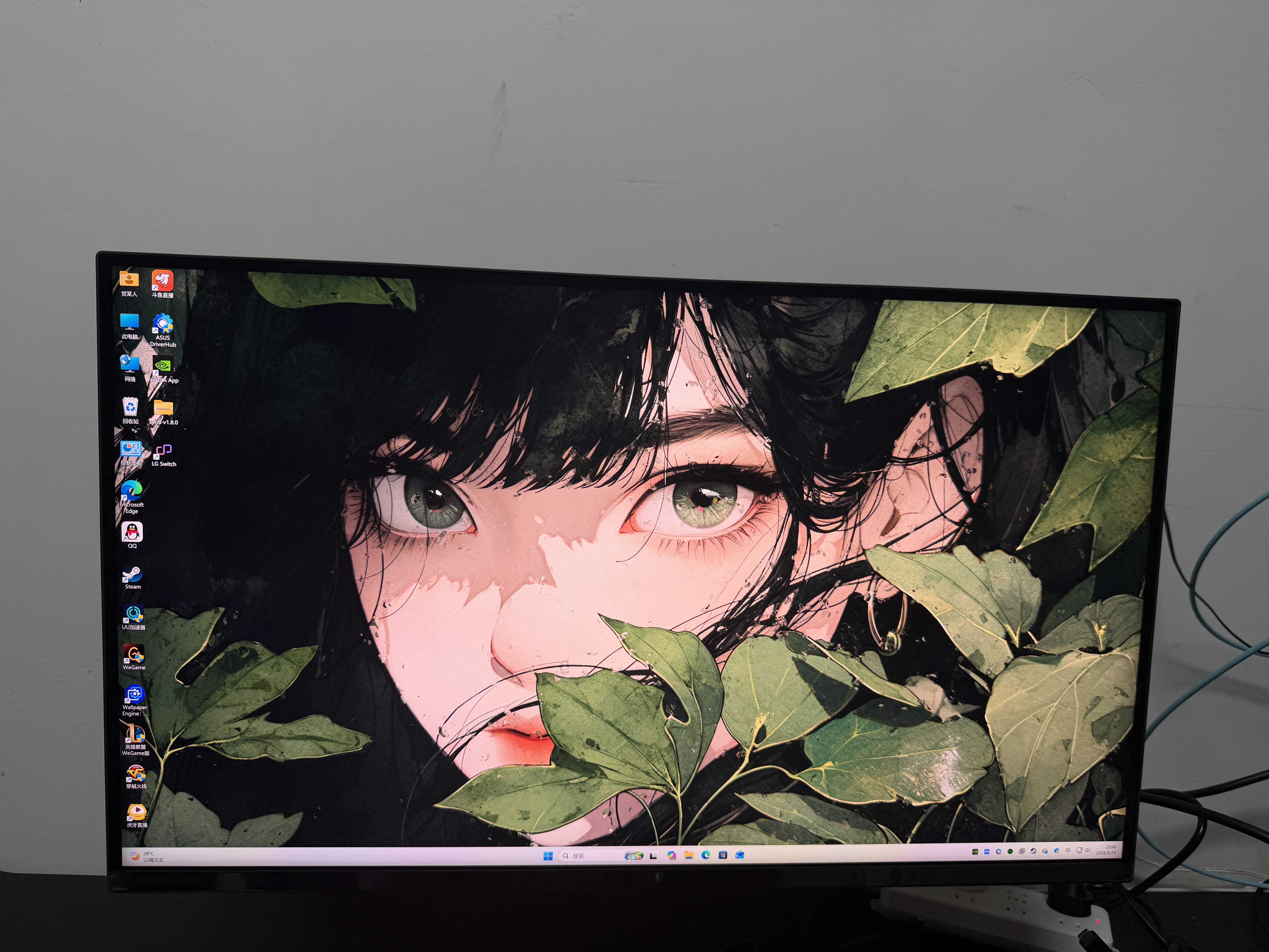 LG 27GM950B 27英寸5K Hyper Mini LED 高端显示器 5KAI超分 218PPI TUV防光晕 DP2.1满血 HDR1000 实拍图