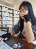 特步（XTEP）半指手套保暖防寒男女士秋冬季露指骑行打字办公可触屏针织手套 实拍图