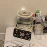 九阳（Joyoung）净萃养生壶迷你家用全玻璃煮茶器 轻音炖煮 1L办公室0金属0胶水恒温冲奶烧水壶 WY103 实拍图