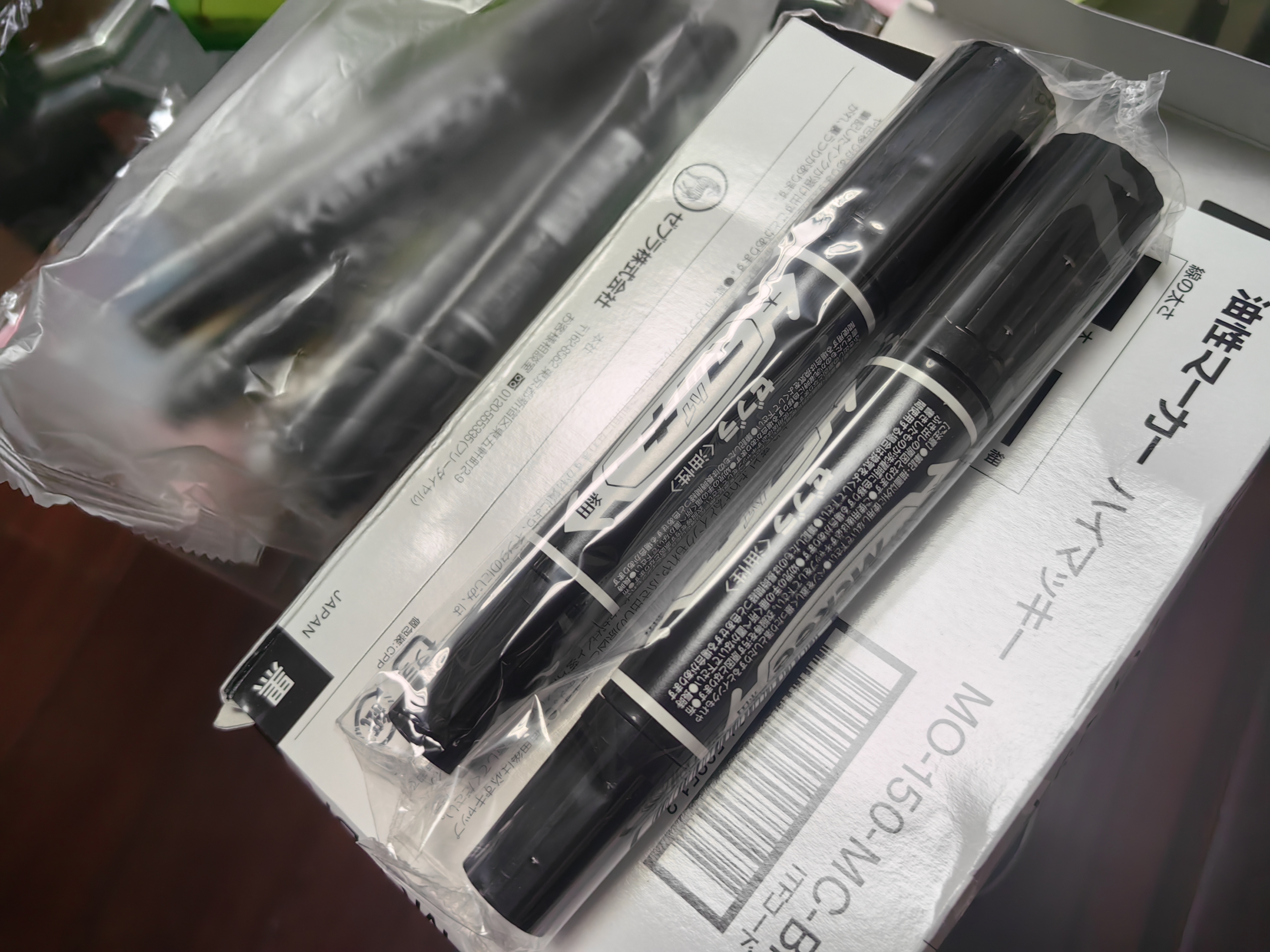 斑马牌（ZEBRA）速干油性小双头记号笔 多用签字笔光盘笔 勾线描边笔 YYTS5 黑色 5支装 实拍图