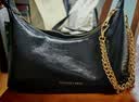 CHARLES&KEITH柔软拉链式褶皱单肩包腋下包包女包生日礼物CK2-40782472 Black黑色 S 实拍图