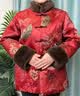 雅鹿奶奶冬装棉衣老人唐装加绒加厚外套女老太太保暖棉袄妈妈盘扣棉服 晒单实拍图