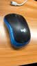 罗技（Logitech）M185鼠标 无线鼠标 办公鼠标 对称鼠标 黑色蓝边 带无线2.4G接收器 实拍图