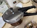 苏泊尔（SUPOR）304不锈钢4.0L压力锅20cm【1-2人适用】快煮防爆高压锅电磁炉通用 实拍图