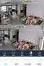 奥克斯1600万像素摄像头监控无线wifi网络高清夜视监控器360度无死角带夜视全景云台家用AI监控手机远程 实拍图