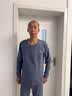猫人【鹅绒天丝】2026新品保暖内衣男德绒发热加厚秋衣秋裤套装打底衫 实拍图