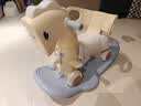 babycare摇马坐垫多功能摇摇车玩具男女孩木马宝宝生日礼物-粉色坐垫 实拍图