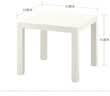 宜家（IKEA）LACK拉克小边桌简约现代客厅北欧风边几小茶几床头柜 白色边桌55x55cm 实拍图