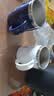 史努比（SNOOPY）带手柄不锈钢办公保温杯水杯420ML可爱杯子情侣杯 DP-5002 蓝色 实拍图