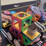 魔磁玩家（ MAGPLAYER）彩窗磁力片儿童玩具管道滚珠磁力积木男女孩3-6岁生日礼物171件 实拍图