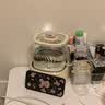 九阳（Joyoung）净萃养生壶迷你家用全玻璃煮茶器 轻音炖煮 1L办公室0金属0胶水恒温冲奶烧水壶 WY103 实拍图