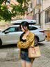 15MINS包包女款轻奢时尚水桶包简约品牌高端单肩斜挎包女士包包生日礼物 棕色 实拍图