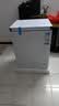 海尔（Haier）142L单温小冰箱冰柜小型家用小冰柜冷柜冷冻冷藏转换一级能效深冷减霜大容量BC/BD-142GHW9D 实拍图