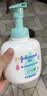 强生婴儿牛奶洗发沐浴二合一400ml 新生儿宝宝儿童洗发水沐浴露泡沫型 实拍图