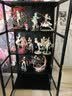 木马人手办展示柜乐高亚克力展示架非玻璃产品货架模型玩具烟柜陈列柜子 【三面透明】黑色四层62长（双门） 实拍图