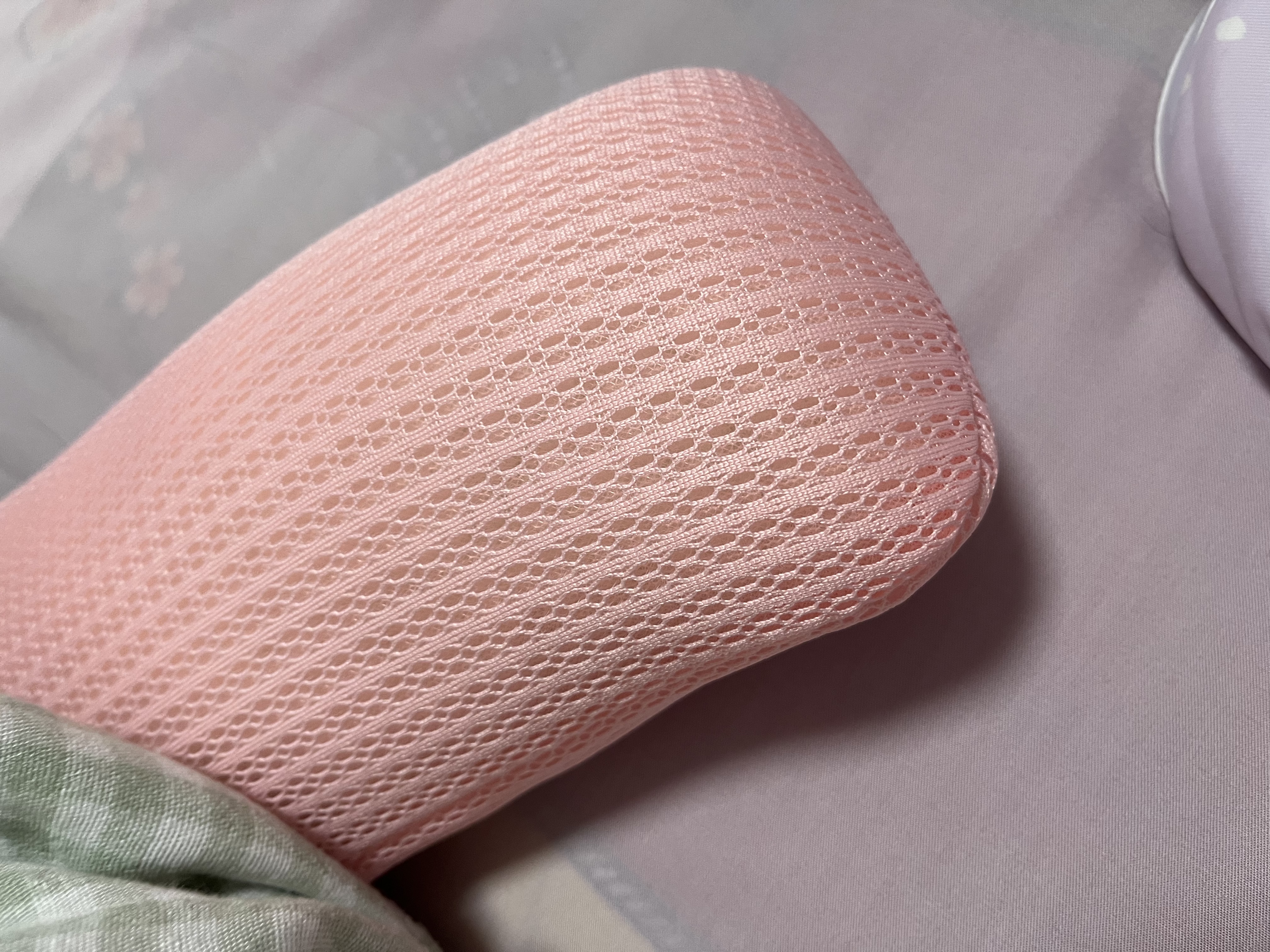 licheers孕妇枕头侧睡护腰托腹枕孕期睡觉U型抱枕睡垫怀孕必备用品 粉色 实拍图