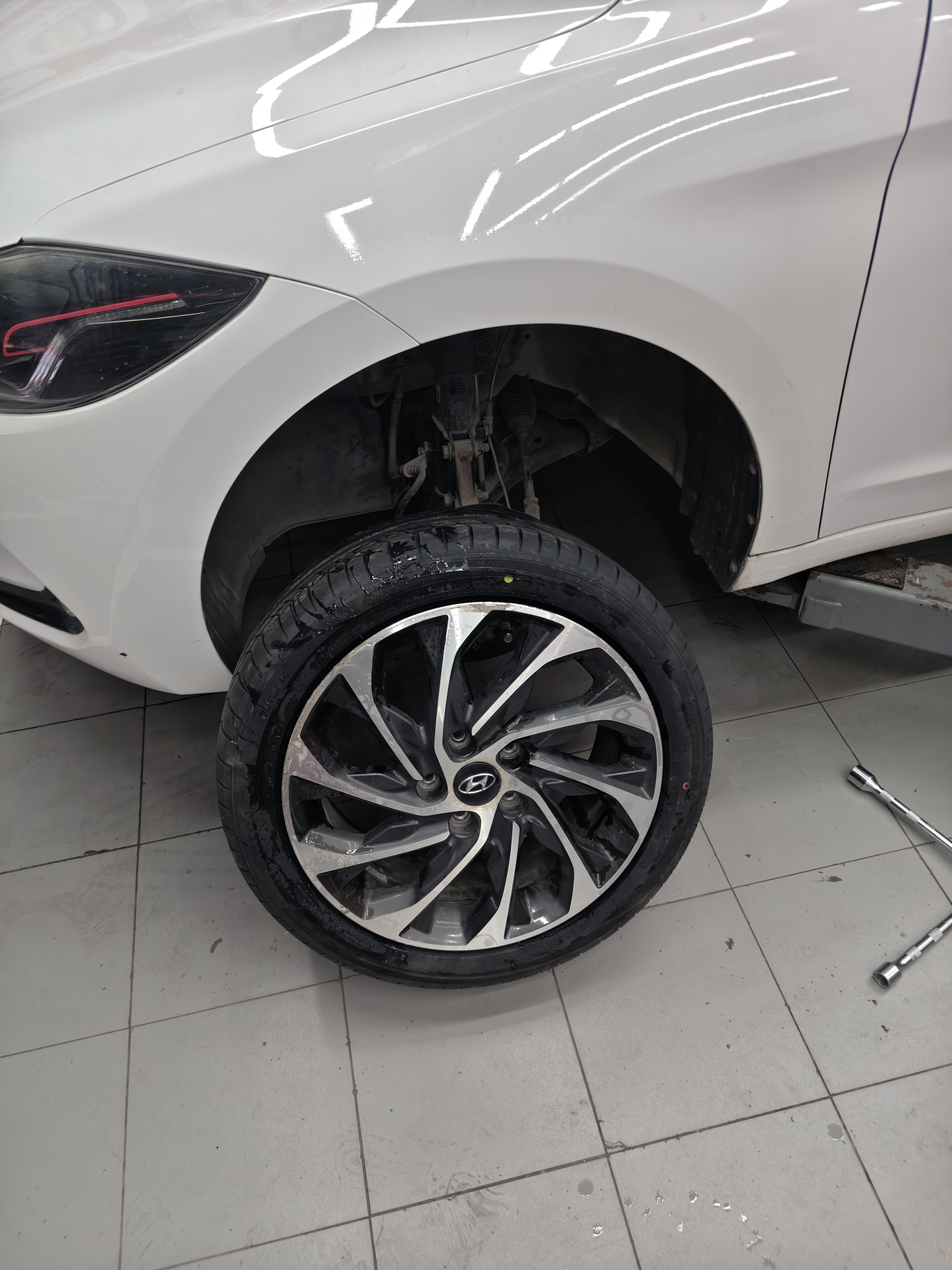ENTDA中策安达轮胎 汽车轮胎 225/45R17 91W D01 适配高尔夫嘉旅/速腾 实拍图