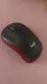 罗技（Logitech）M185鼠标 无线鼠标 办公鼠标 对称鼠标 黑色红边 带无线2.4G接收器 实拍图