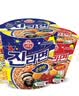 不倒翁韩国进口 辣味原味芝士方便面 韩式金拉面192g 3杯装 夜宵泡面 实拍图