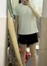 班尼路（Baleno）抗菌速干短袖t恤女夏2026早秋新款凉感运动跑步瑜伽健身打球上衣 实拍图