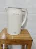 九阳（Joyoung）烧水壶热水壶电热水壶1.7L 双层隔热316L不锈钢一体无缝 0胶水开水壶K17FD-W160Pro 实拍图