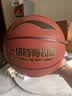 李宁（LI-NING）篮球7号CBA联赛吸湿防尘防滑耐磨成人儿童少年室内外篮球089-1 实拍图