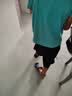 361°儿童短裤夏季男女童3-12岁透气运动裤梭织五分裤 藏青 120 实拍图