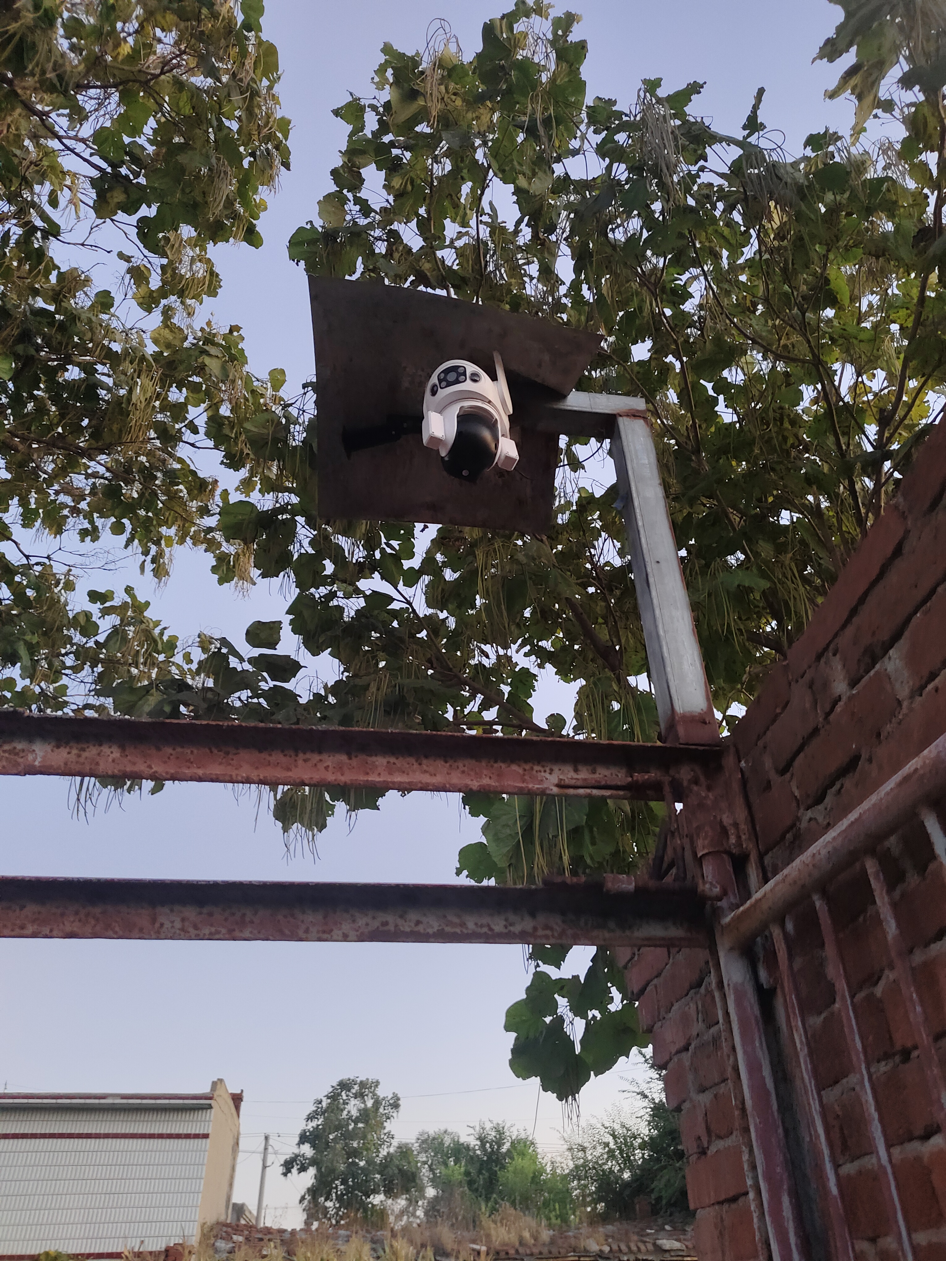 霸天安4g太阳能室外摄像头监控器360度无死角带夜视全景终身免流量无需连wifi免插电农村高清监控 实拍图