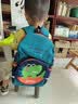 艾欣儿 幼儿园儿童书包男女童卡通可爱小班中大班学生2岁-6岁低年级背包 蓝色小恐龙 实拍图