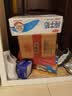 美丽雅一次性饭盒方形1000ml*50套 快餐外卖打包野餐盒碗加厚带盖塑料 实拍图