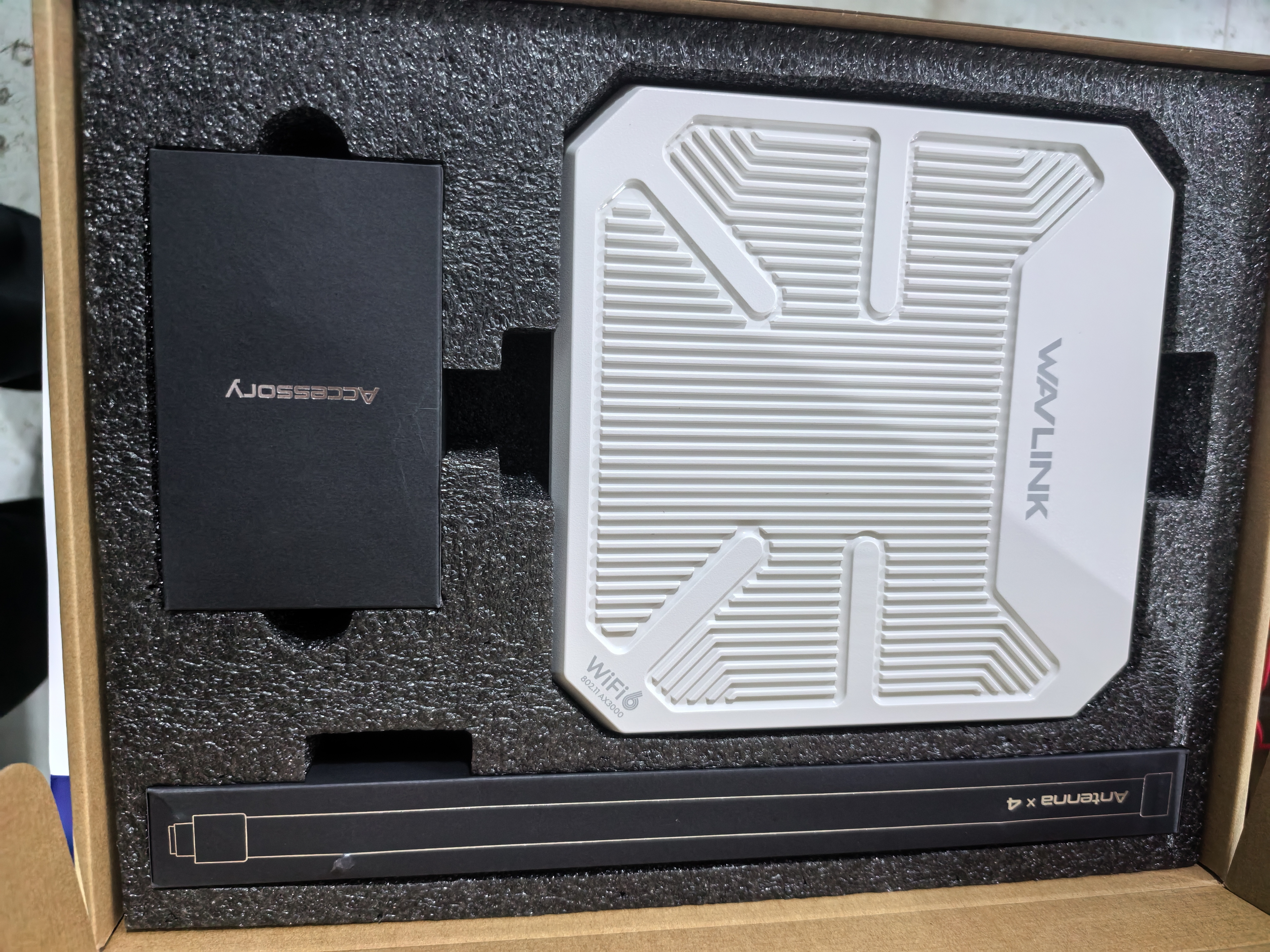 睿因（Wavlink）AERIAL HD9 WiFi6户外路由器AX3000千兆室外桥接大功率无线AP户外直播景区网络全向覆盖WiFi基站 实拍图