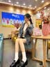 CAMILA KSENIA小皮鞋女士2026新款秋季厚底单鞋子时尚品牌鞋子漆皮乐福鞋一脚蹬 黑色 38 实拍图