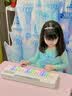 奥智嘉儿童彩虹电子琴玩具钢琴37键可弹奏初学者3-6岁男女孩生日礼物 实拍图
