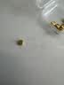 金川黄金积存金小金块足金9999实心1g纯金金块金疙瘩投资收藏 0.5g 实拍图
