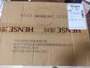 汉时（Hense）桌面台钟客厅座钟复古时钟坐钟摆件创意家用摆放台式钟表HD275 金属盘+石英机芯 实拍图