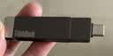 ThinkPad联想Thinkbook 64GB Type-C USB3.1 U盘 读速150MB/s 手机电脑 双接口 u盘办公商务优盘 BU100 实拍图