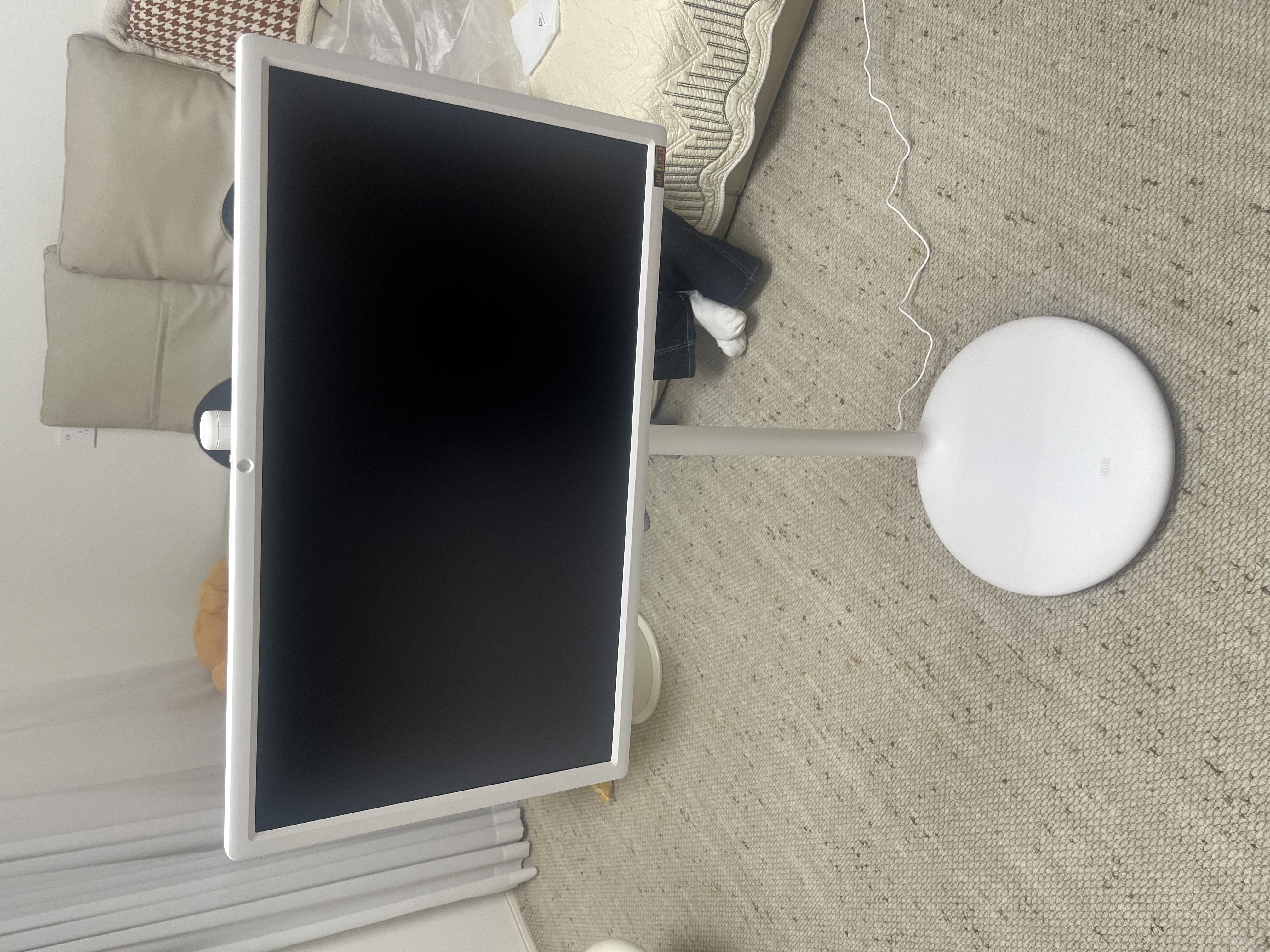 添添闺蜜机Pro 4K版(6+128GB) 小度平板电视机音响 27英寸移动显示器 接入DeepSeek追剧健身K歌 礼物 实拍图