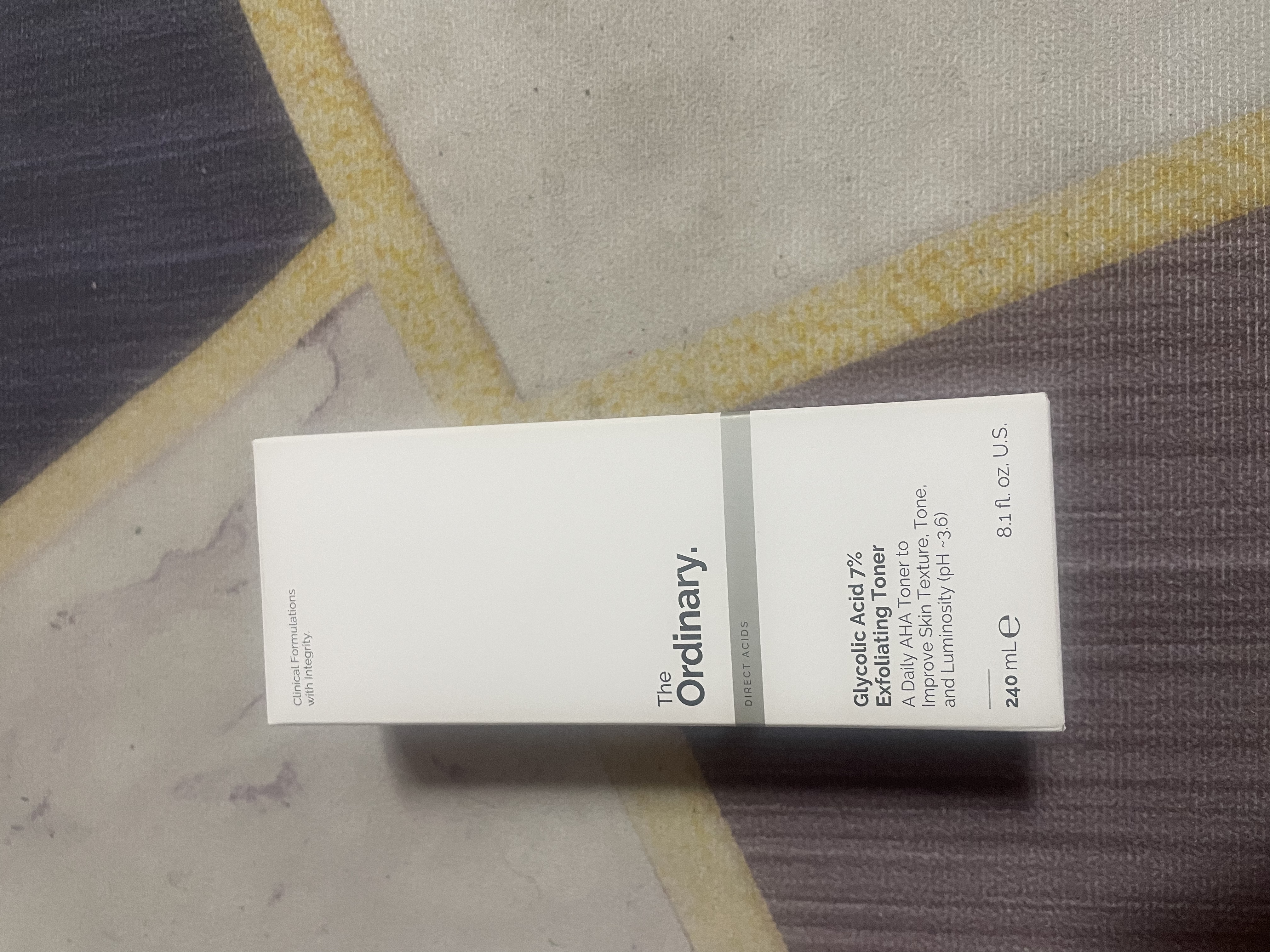THE ORDINARY7%果酸水甘醇酸爽肤水240ml清洁湿敷水刷酸祛角质提亮生日礼物 晒单实拍图