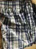 AB男【3条】纯棉宽松简约格子男家居裤阿罗裤 混色【3条】  XL 实拍图