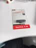 闪迪（Sandisk）128GB USB3.2 U盘 CZ550黑色 读速100MB/s 安全加密 数据恢复 学习办公电脑车载 高速大容量优盘 实拍图