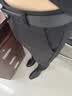 皮尔卡丹（pierre cardin）休闲裤男西裤秋季商务直筒裤子男士西装裤男长裤 黑色 33 实拍图