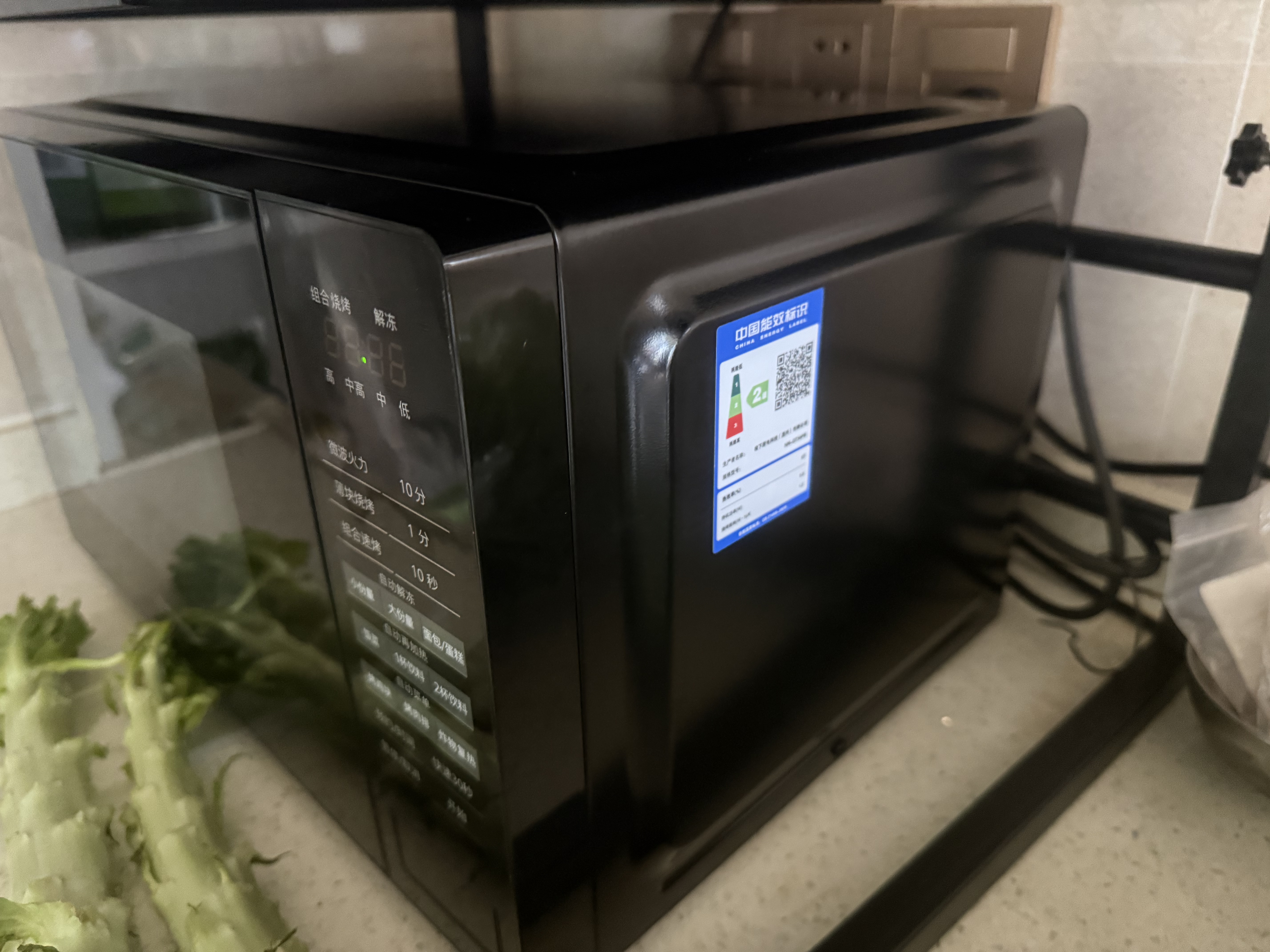 松下（Panasonic）【焕新补贴】微波炉家用小型多功能烤箱微烤一体机转盘式智能一键加热解冻20L容量NN-GT30PBXPE 【20升 | 800W | 触摸操控】GT30 实拍图