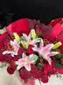 来一客鲜花速递玫瑰百合鲜花送老师女友表白生日礼物全国同城配送 19朵红玫瑰粉百合花束 实拍图