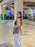 viney【何泓姗同款】牛皮水桶包包女包斜挎包生日礼物高级感送女友老婆 【卡其色】高档轻奢手提腋下包 时尚ck风休闲小众品牌洋气单肩包 实拍图