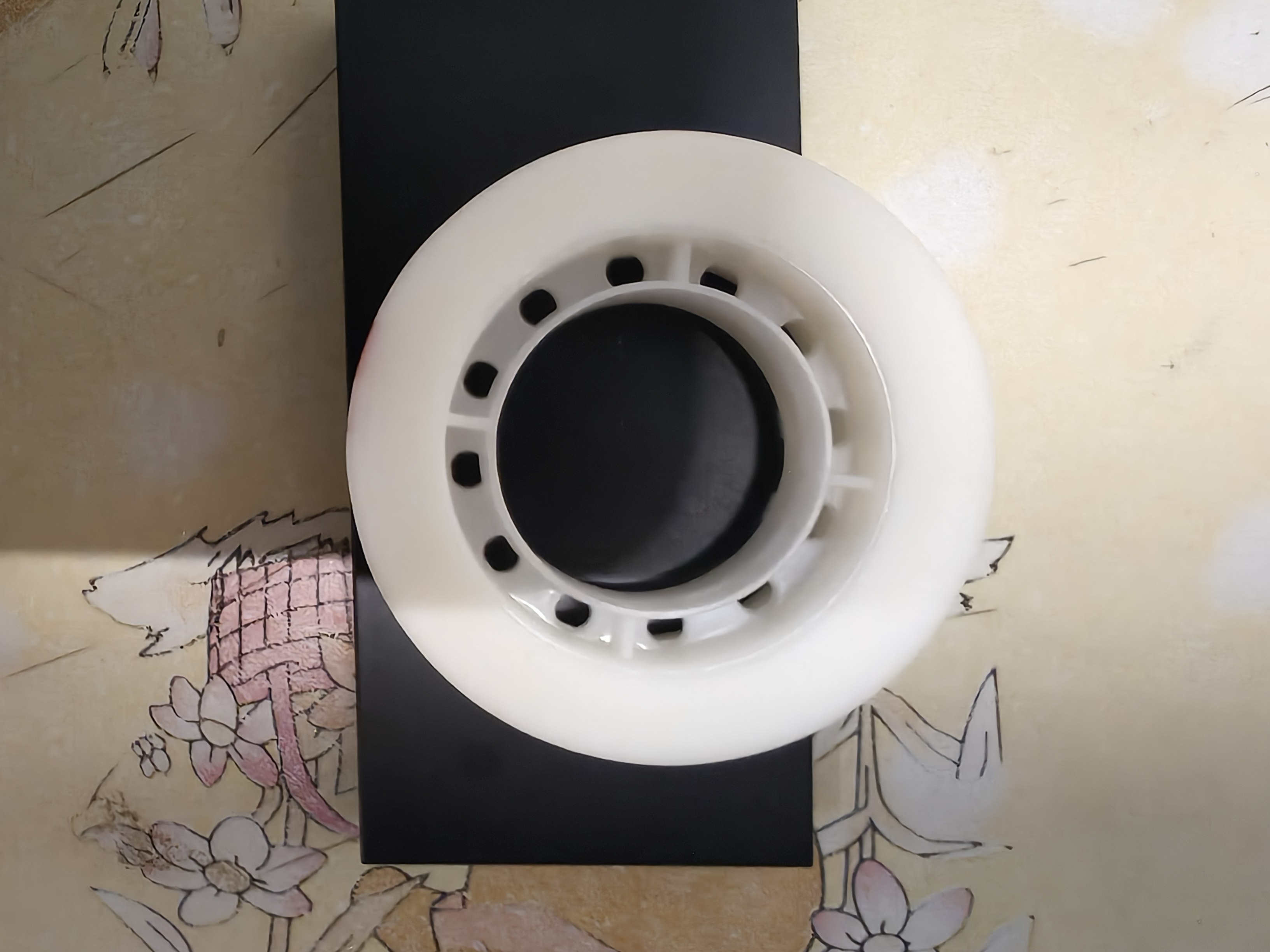 齐心（COMIX）易撕透明隐形文具胶带磨砂 12mm*20y小胶带 可书写 错题整理开学必备学习用品 白色2卷 JF1220-YX 实拍图